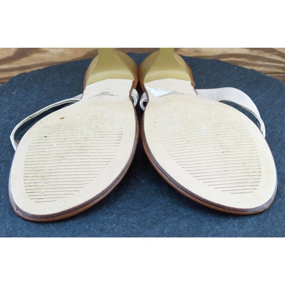 Maurices Size 10 M Beige Flip Flop Synthetic Women Sandal Shoes Farrah - Picture 6 of 7